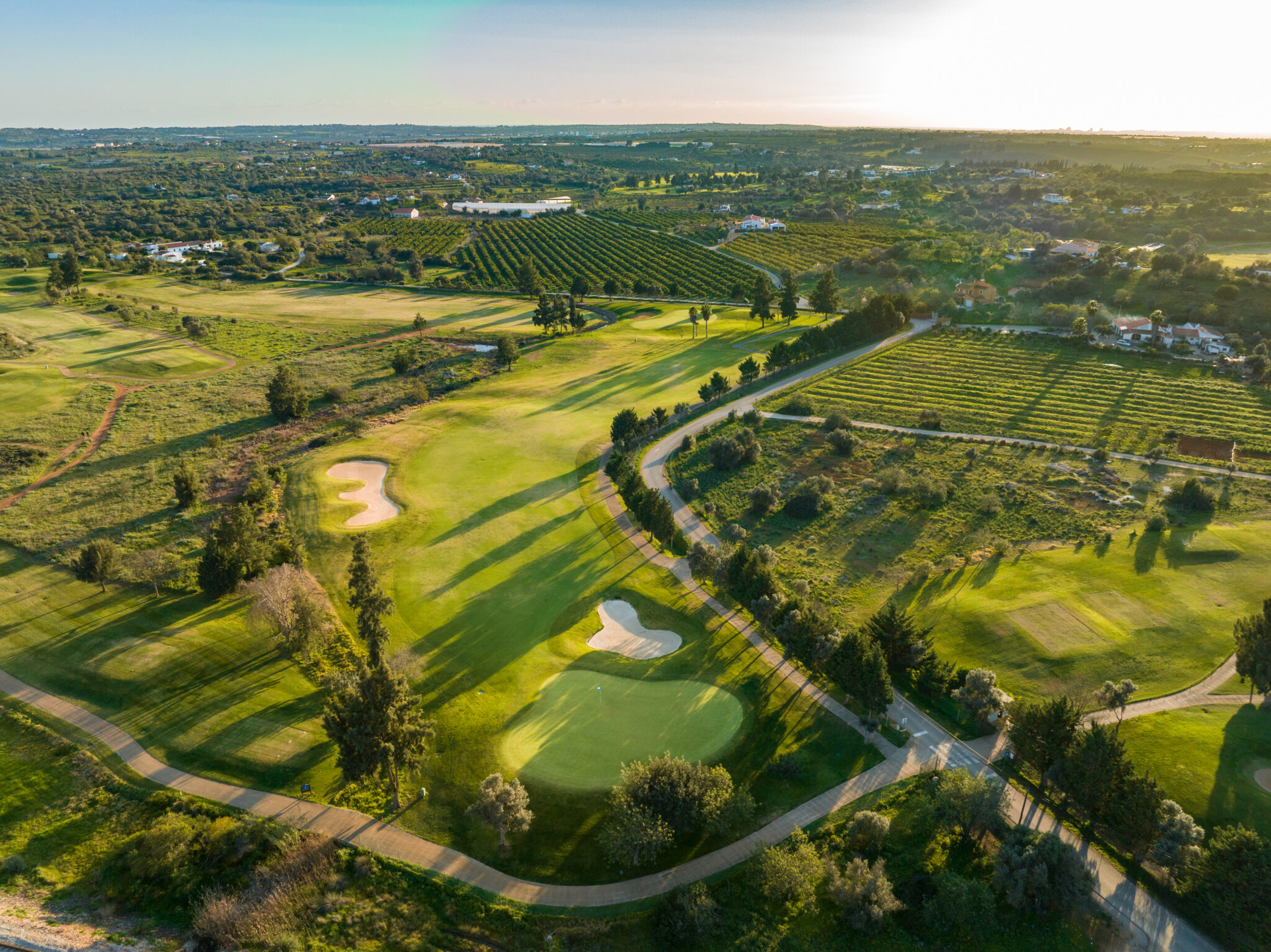 Aerial view of Silves Golf Course