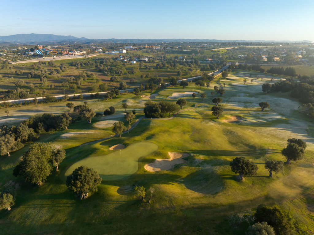 Aerial view of Pinta Golf Course