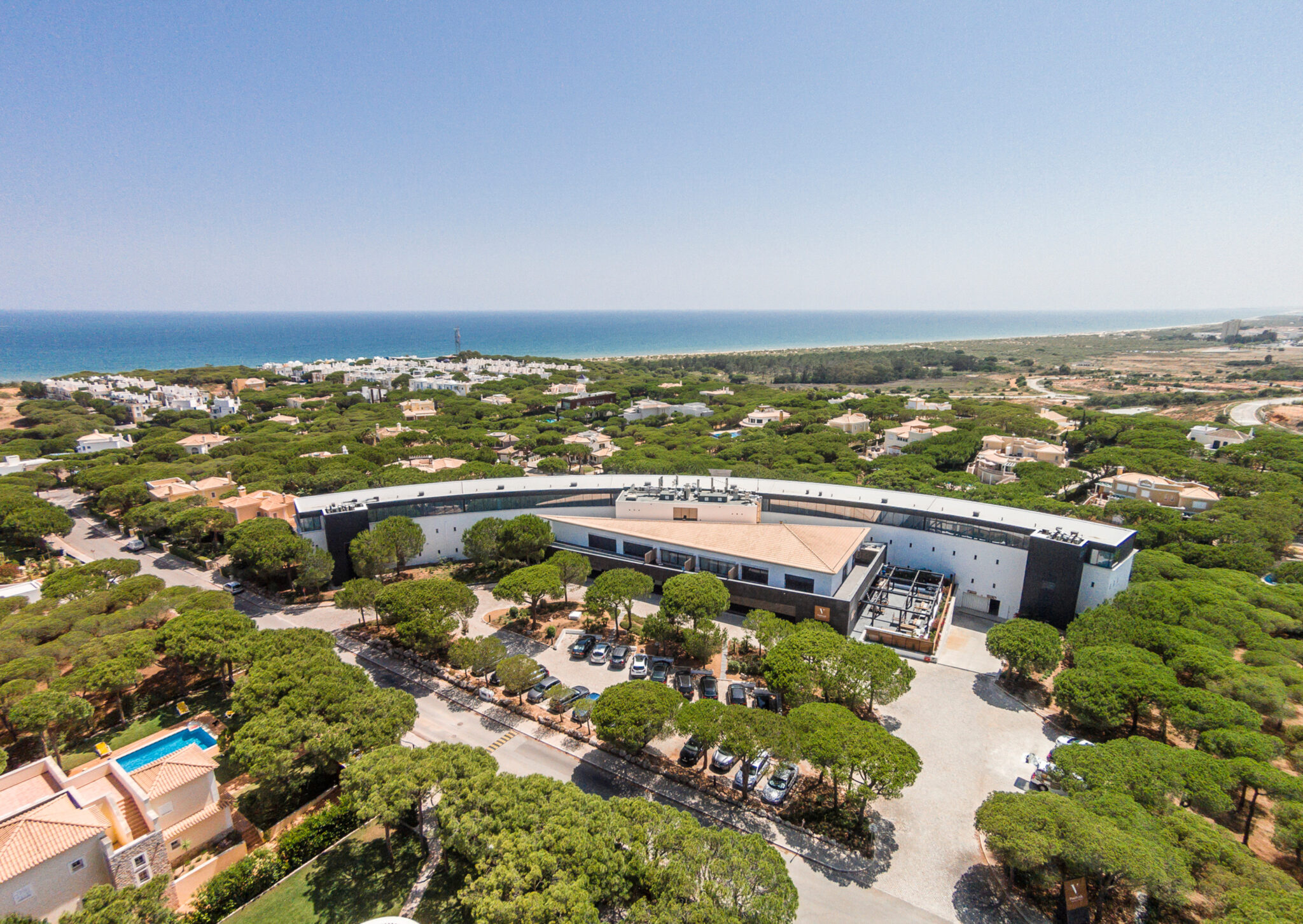 Birdseye view of Praia Verde Boutique Hotel