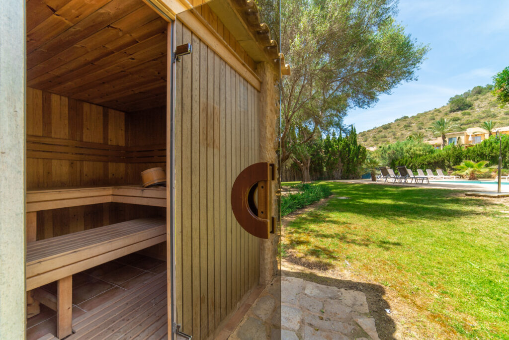 Sauna at Pula Golf Resort