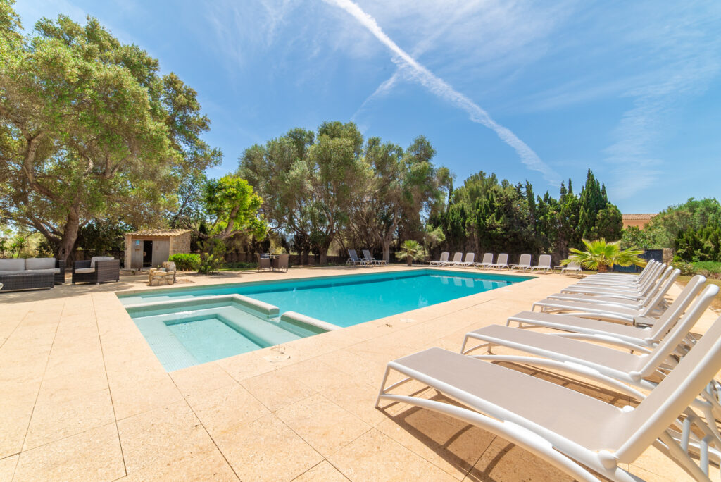 Outdoor pool at Pula Golf Resort