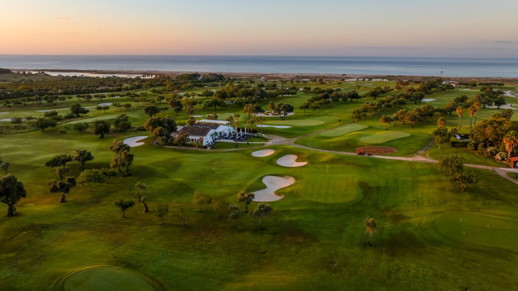 Aerial view of Quinta da Ria Golf Course