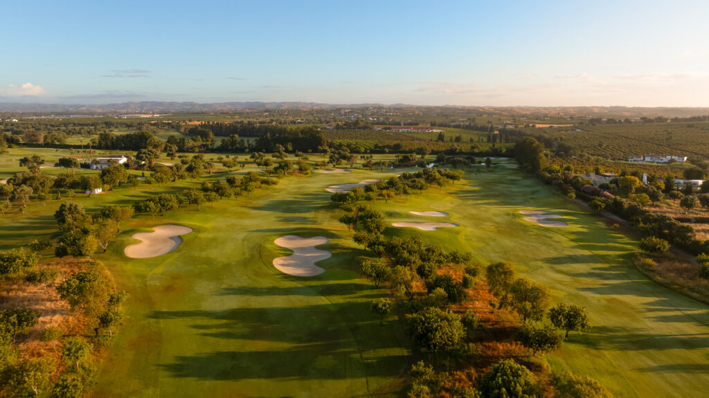 Aerial view of Quinta da Ria Golf Course