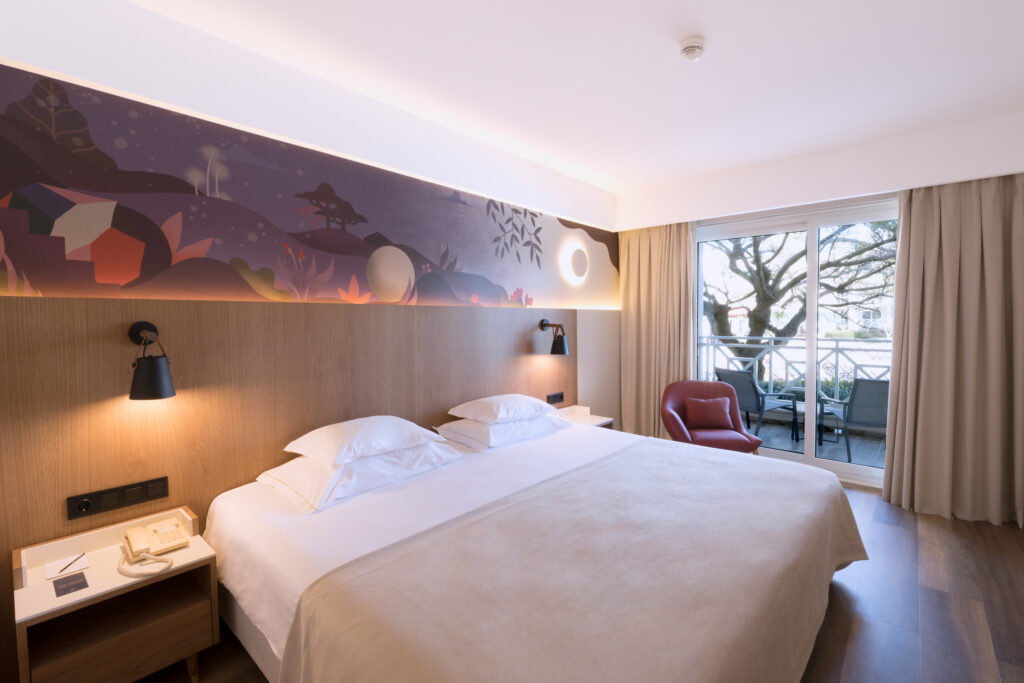 Double bed accommodation at Quinta Da Marinha