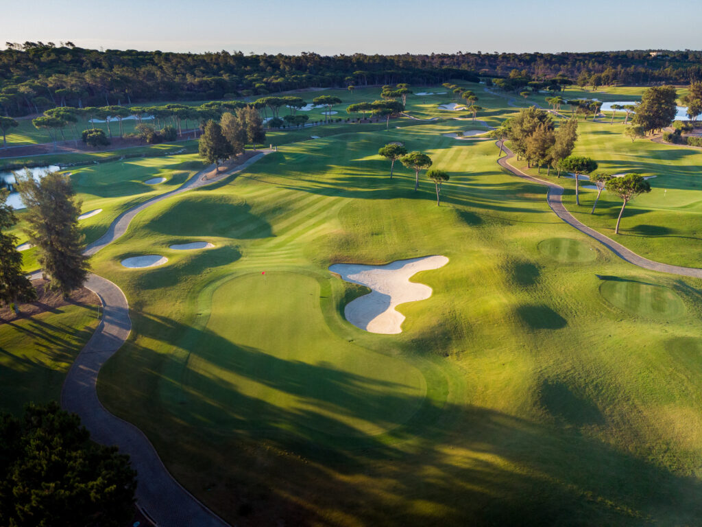 Aerial view of Quinta Do Lago Laranjal Golf Course