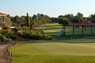 Practice facilities at Quinta do Peru Golf Course