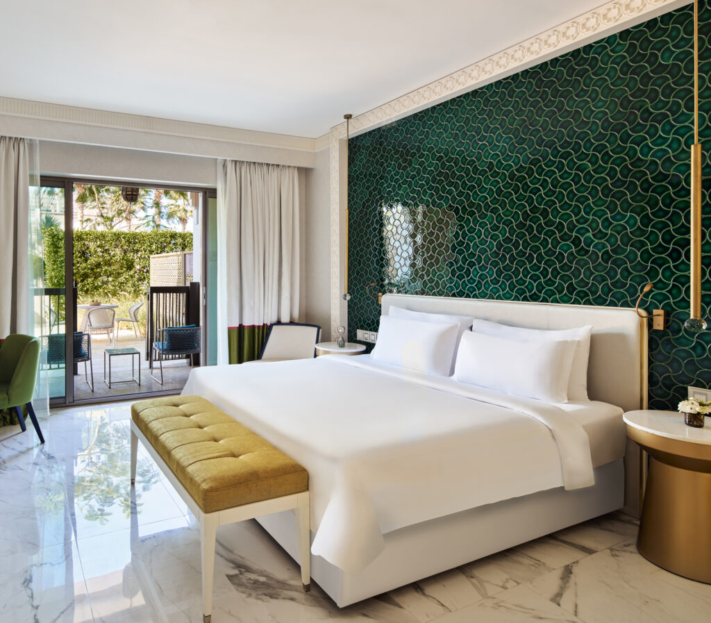 Double bed accommodation at Rixos Premium Saadiyat Island