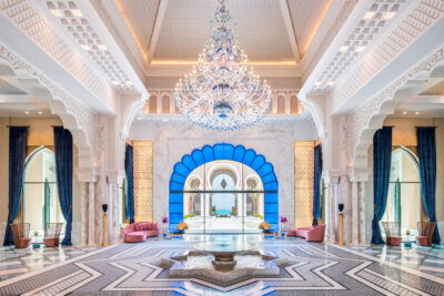 Reception area at Rixos Premium Saadiyat Island