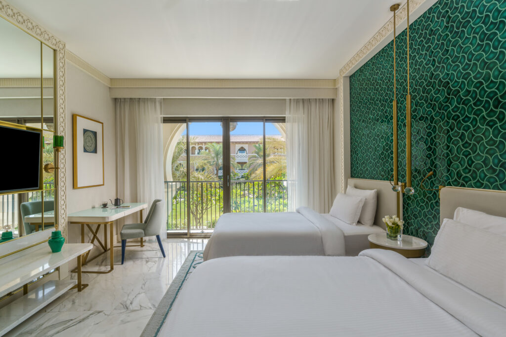 Twin bed accommodation at Rixos Premium Saadiyat Island