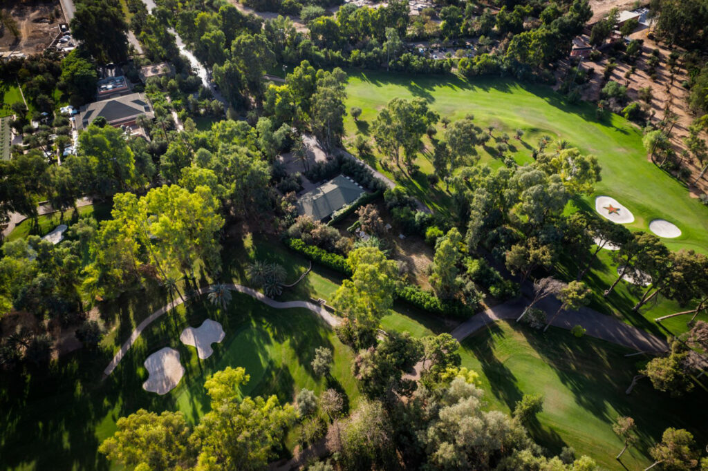 Aerial view of Royal Golf Marrakech