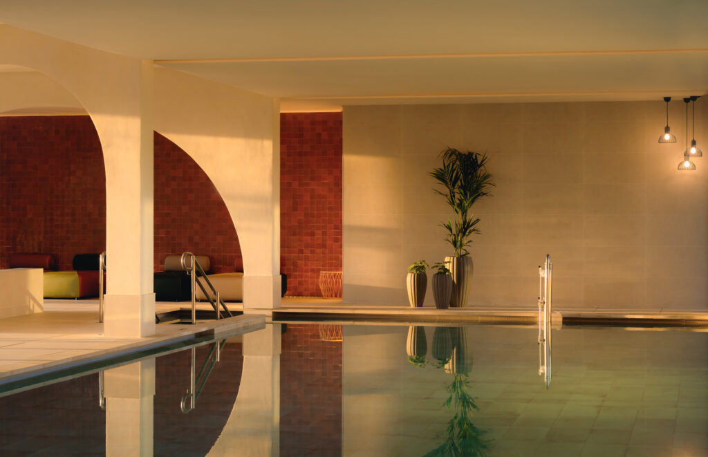 Indoor pool at SO/ Sotogrande Spa & Golf Resort Hotel