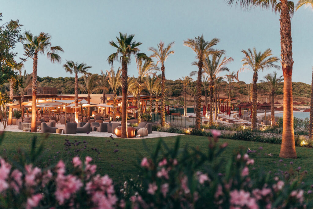 Outdoor seating at SO/ Sotogrande Spa & Golf Resort Hotel