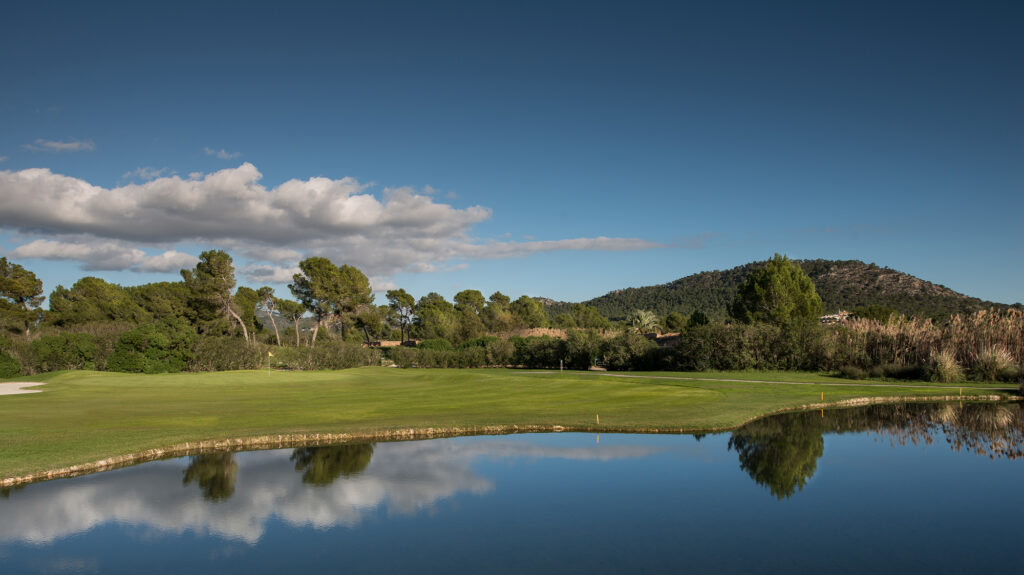 Lake with fairway in background at Santa Ponsa I Golf Course