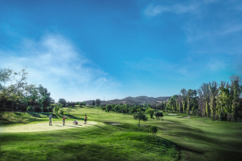 People playing golf at Santana Golf Course