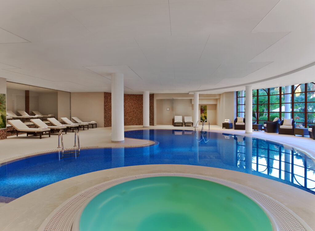 Indoor pool at Sheraton Mallorca Arabella Golf Hotel