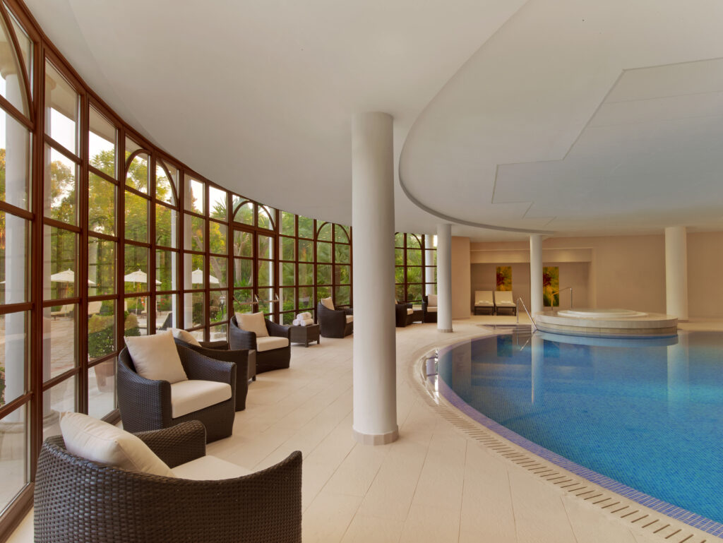 Indoor pool at Sheraton Mallorca Arabella Golf Hotel