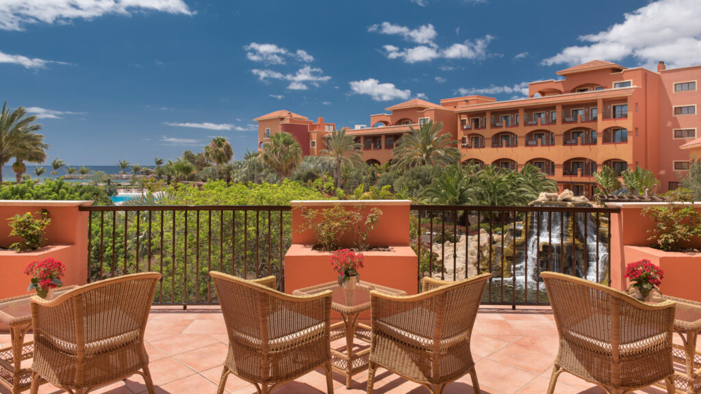 Sheraton Fuerteventura Beach Golf and Spa Resort outdoor lounge area over balcony
