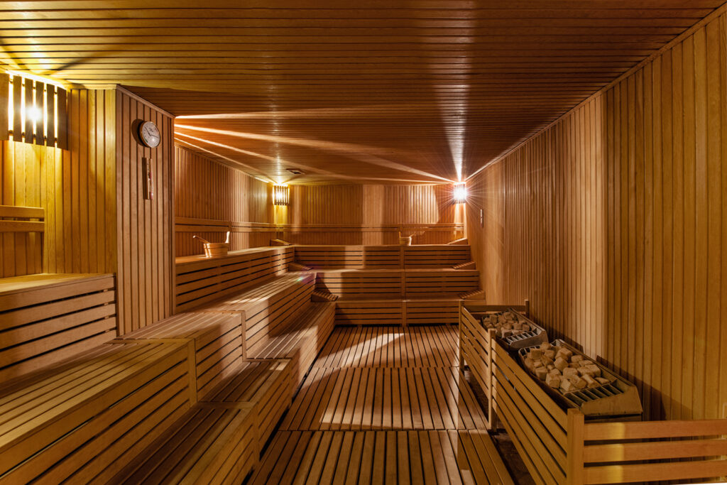 Sauna at Sirene Belek Hotel