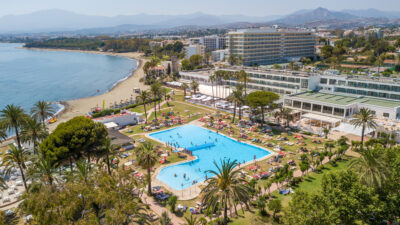 Aerial view of Sol Marbella Estepona Atalaya Park