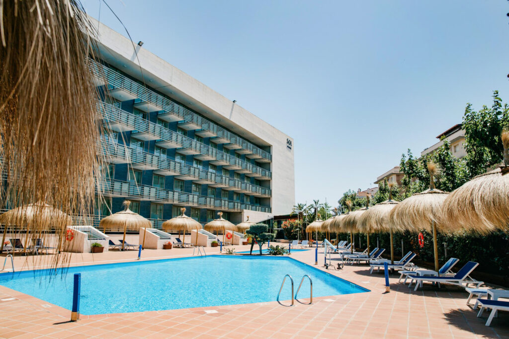 Outdoor pool at Sol Port Cambrils Hotel