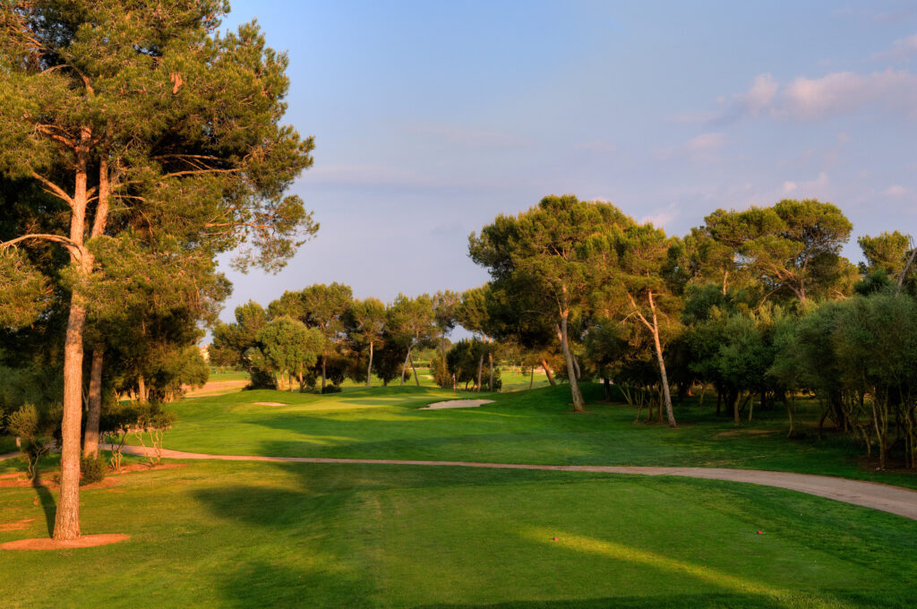 Fairway with trees around at Son Antem - West Course