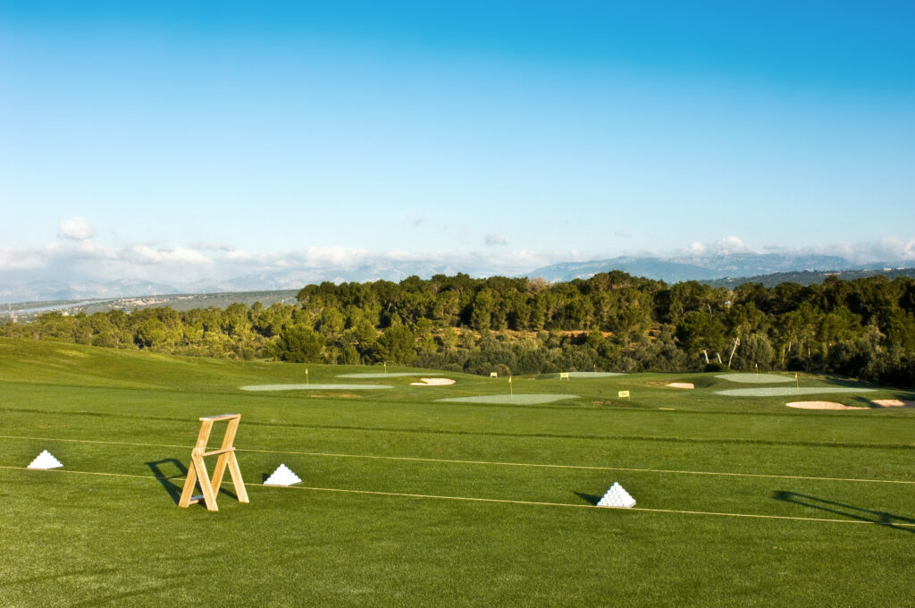 Driving range at Son Gual Golf Course