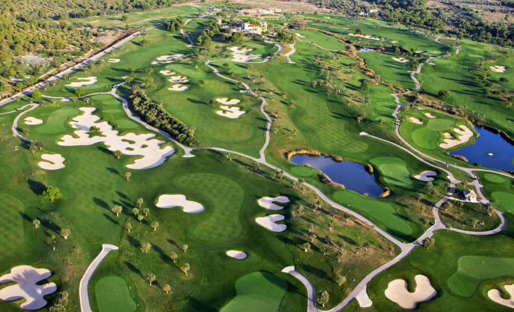 Aerial view of Son Gual Golf Course