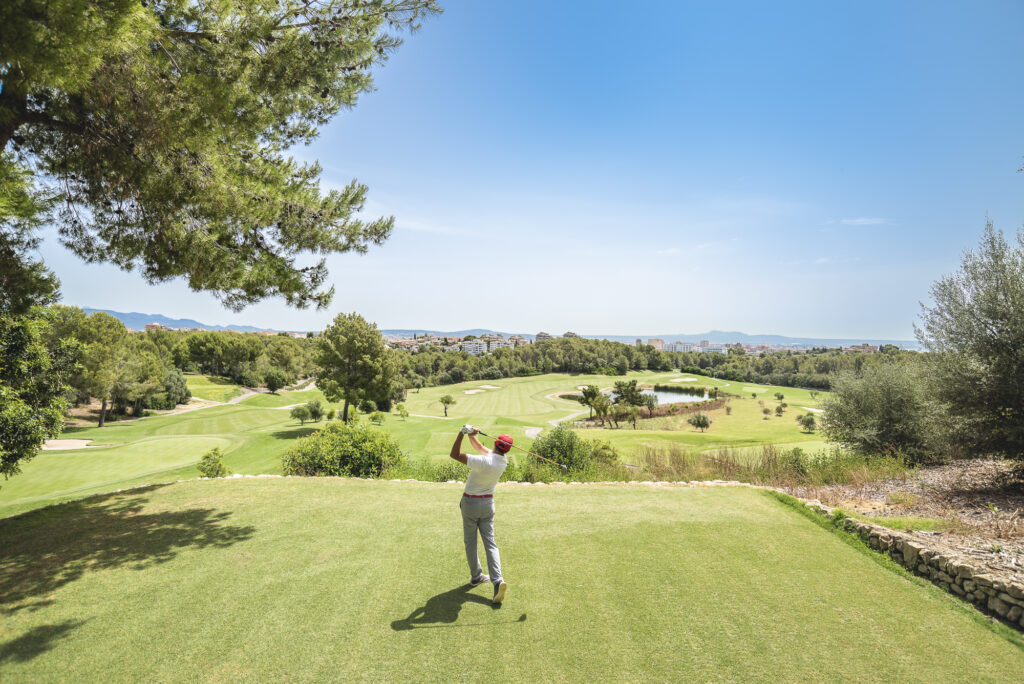 Person playing golf at Son Muntaner Golf Course