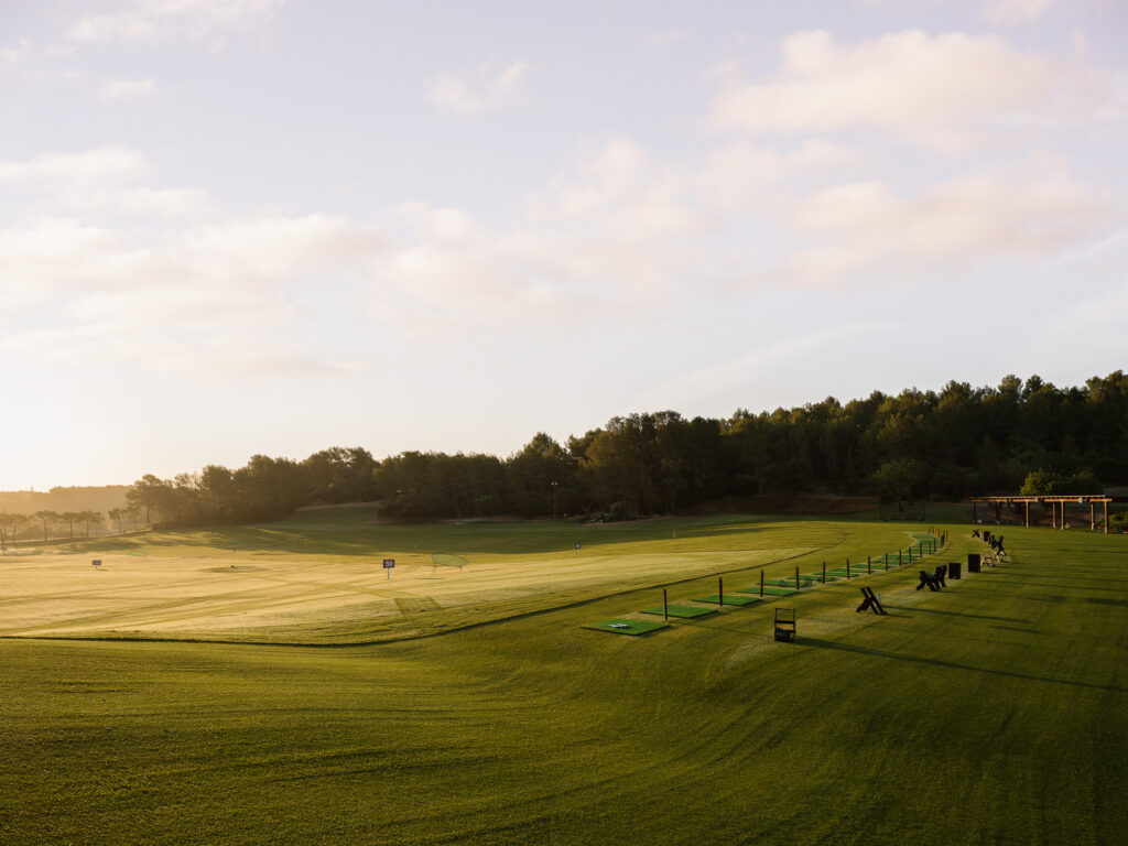 Driving range at Son Muntaner Golf Course