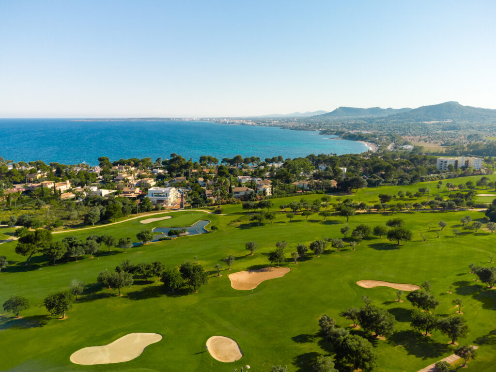 Aerial view of Son Servera Golf Course