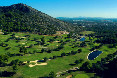 Aerial view of Son Termes Golf Course