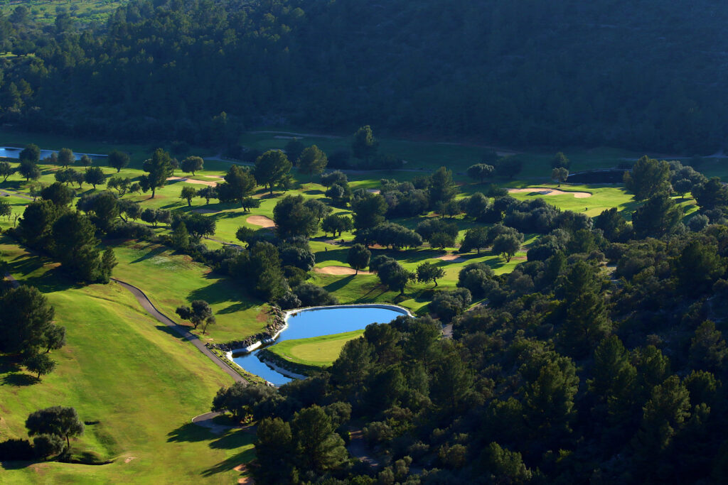 Aerial view of Son Termes Golf Course