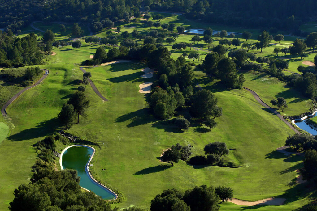 Aerial view of Son Termes Golf Course