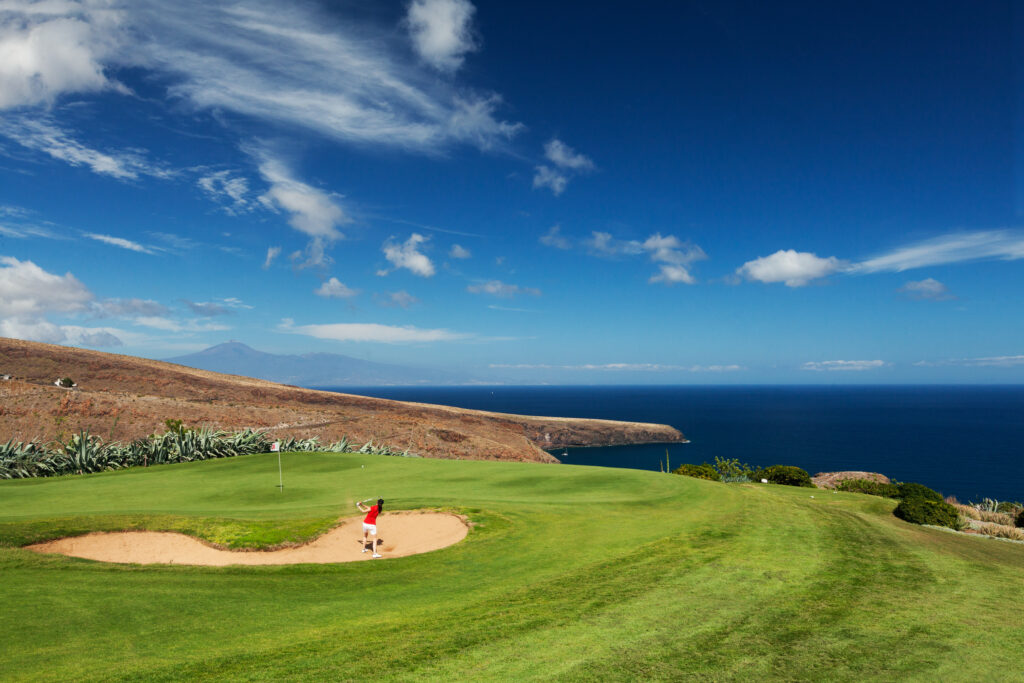 Person playing golf at Tecina Golf