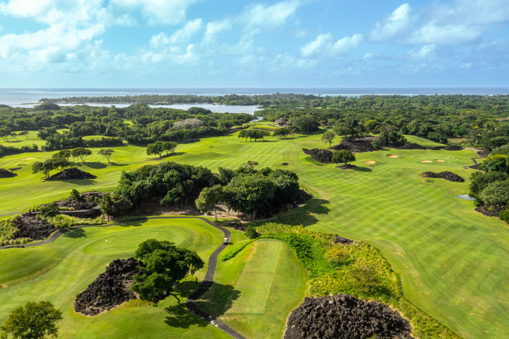 Aerial view of The Links Golf Course