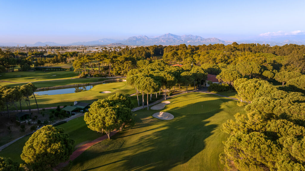 Fairway with trees around at The National Golf Course