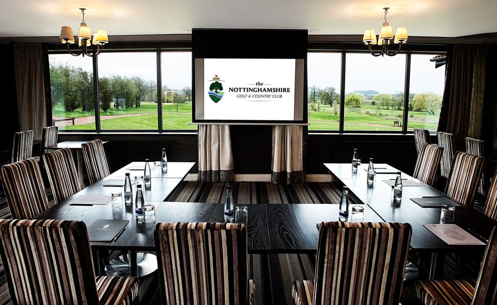 Meeting room at The Nottinghamshire Golf & Country Club