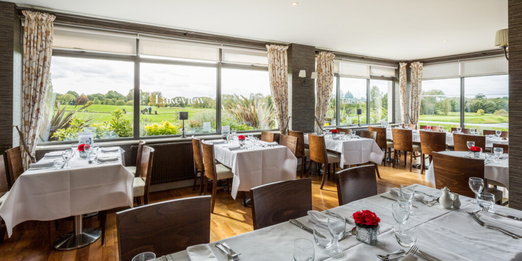 Indoor dining at The Nottinghamshire Golf & Country Club