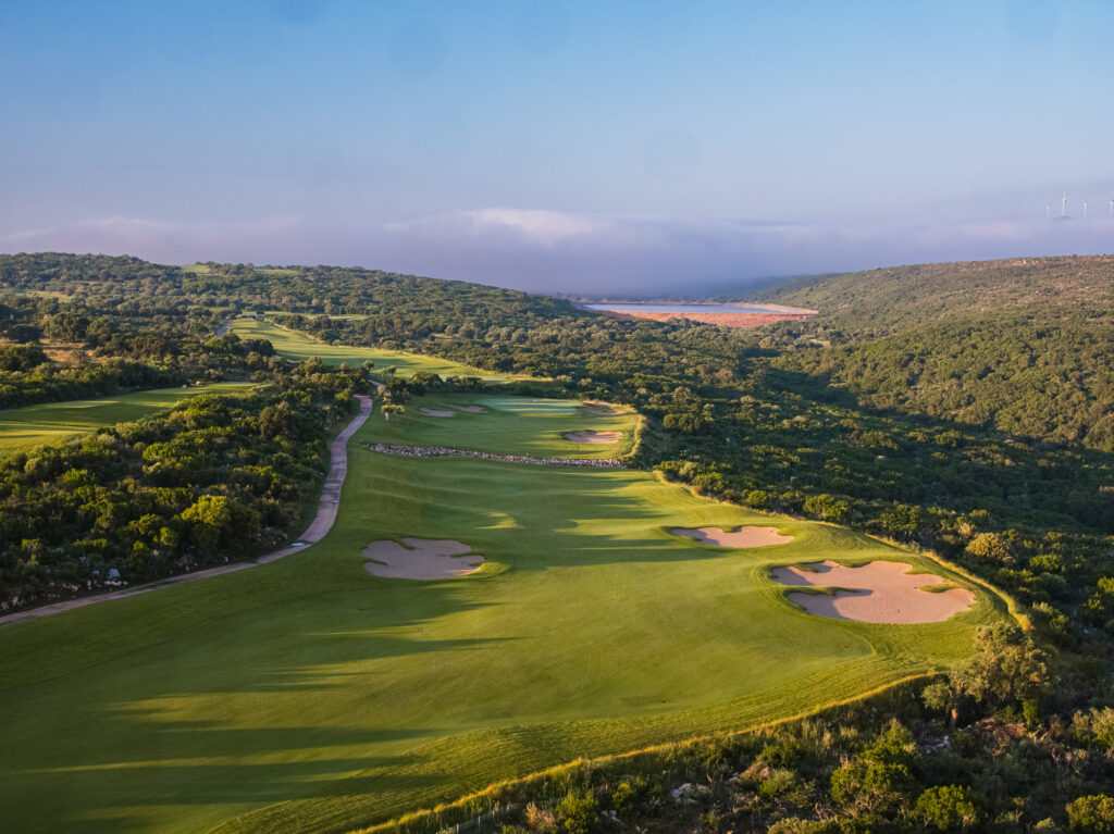 fairway of the Olympic Academy Course at Costa Navarino