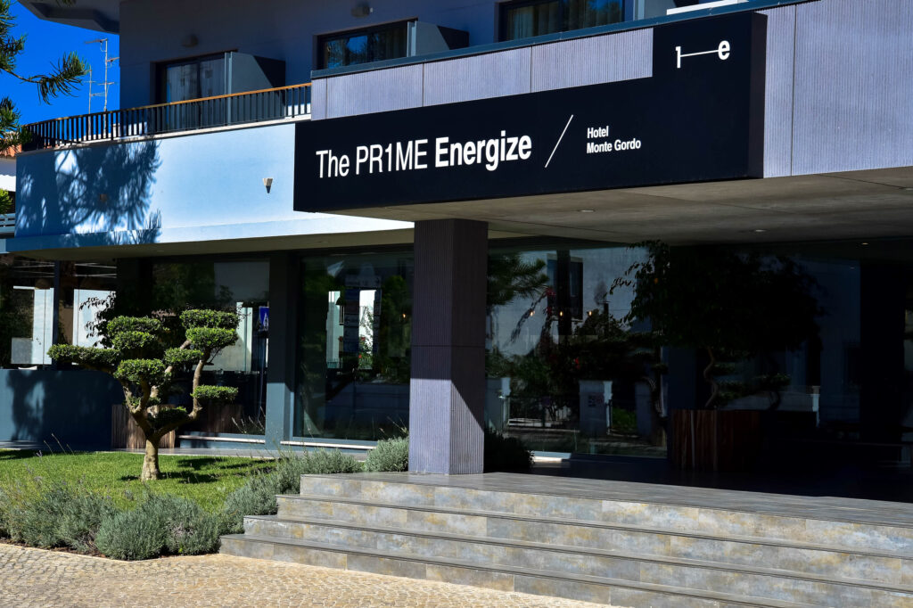 Exterior of The Prime Energize Monte Gordo