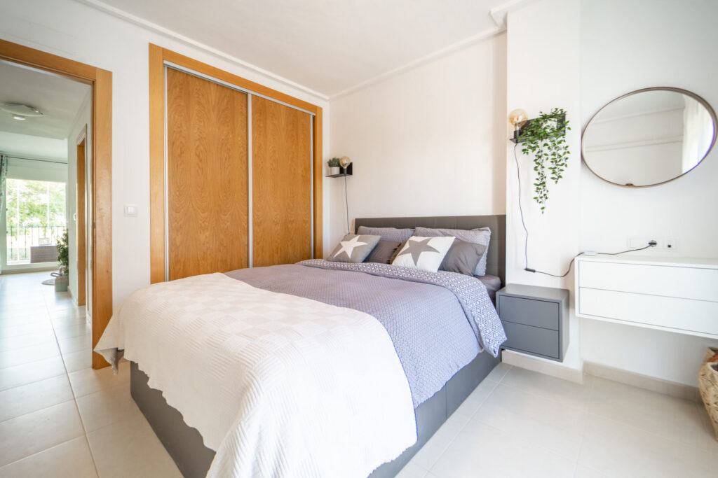 Double bed accommodation at The Residences at La Torre