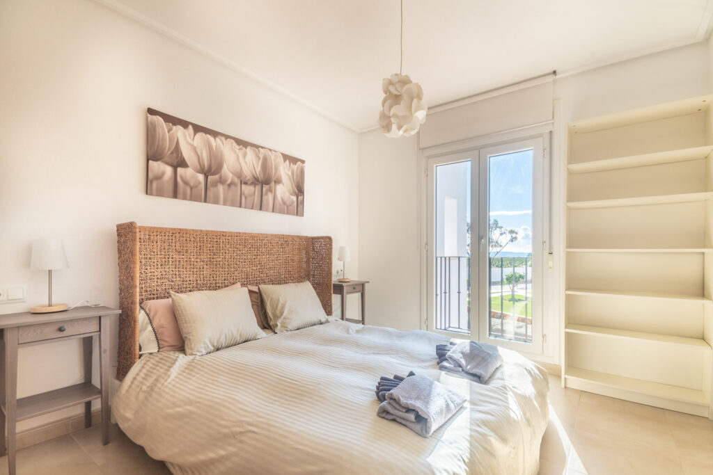 Double bed accommodation at The Residences at La Torre