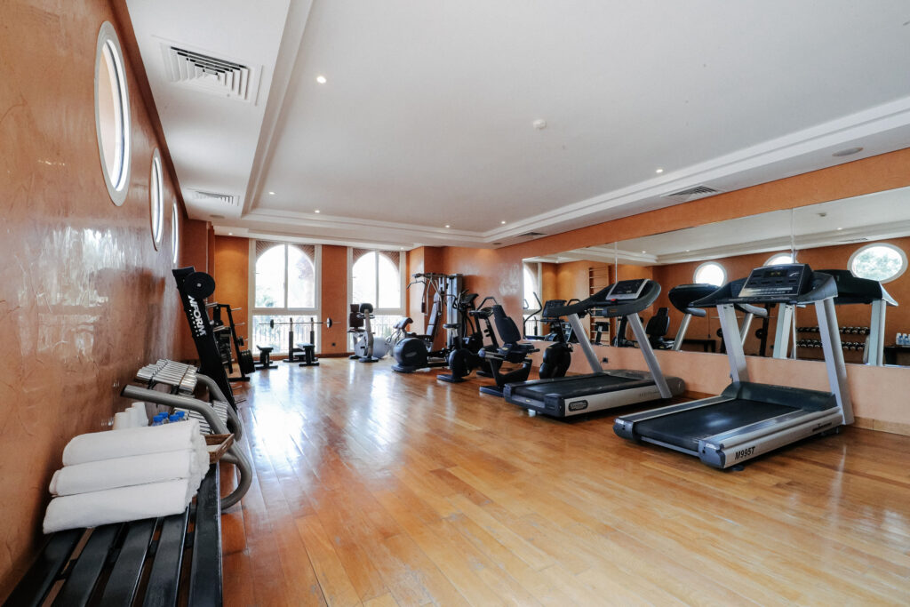 Gym facilities at Tikida Golf Palace