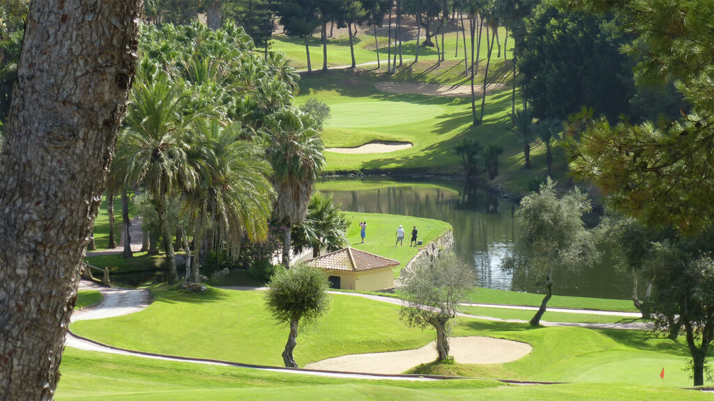 People playing golf at Torrequebrada Golf Course