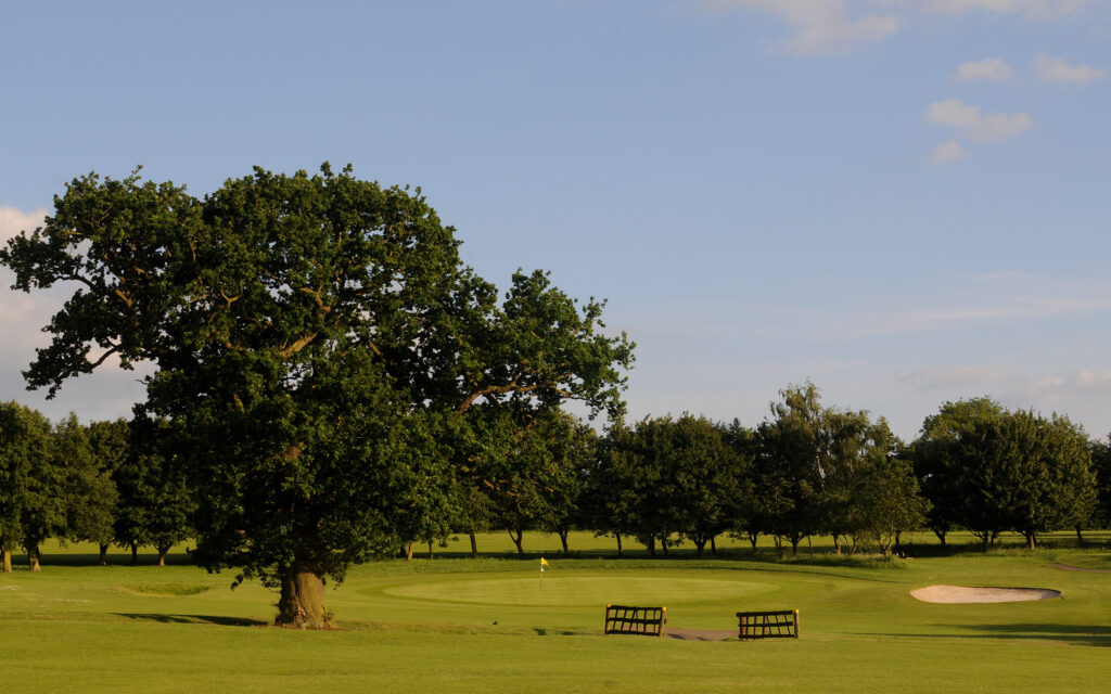 Golf at Best Western Plus Ullesthorpe Court Hotel & Golf Club with trees around