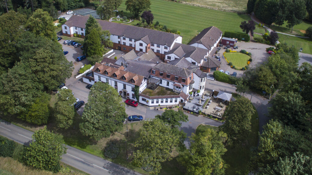 Aerial view of Best Western Plus Ullesthorpe Court Hotel & Golf Club