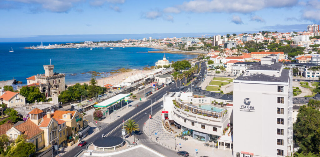 Vila Gale Estoril hotel sea view.