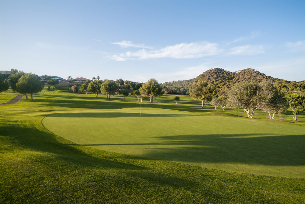 A hole at Vall D'Or Golf Course