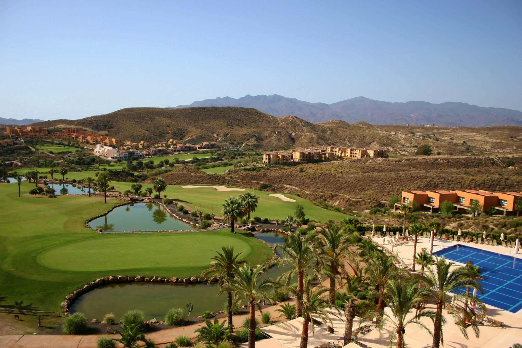 Aerial view of the Valle Del Este Golf Course