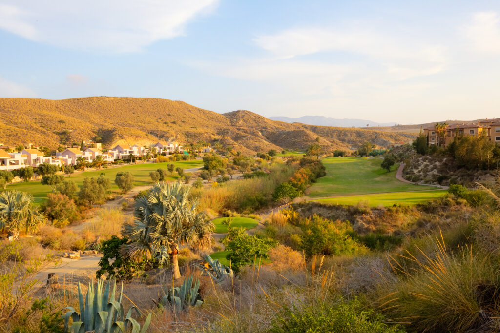 Aerial view of Valle Del Este Golf Course